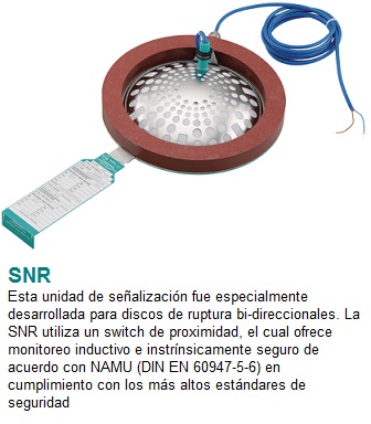 SNR con texto